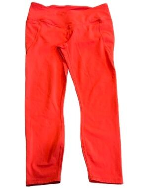 Fabletics Women’s PureLuxe Bright Red Leggings Size Medium